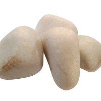 GALET MARBRE BLANC - 40/60 - 60/90