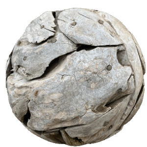 Sphère en bois