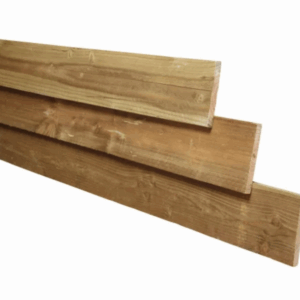 Planche douglas marron finement scié