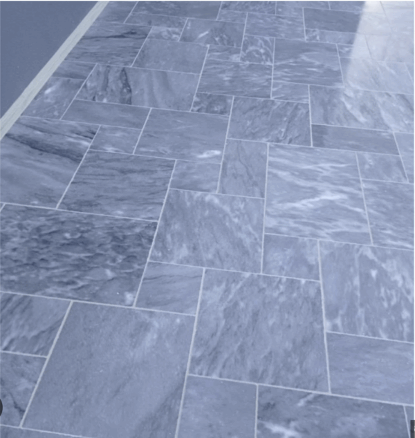 Opus 4 marbre bleu